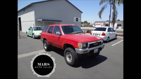 1990 Toyota 4Runner 4x4