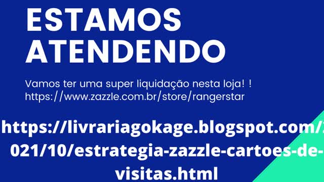 Comunicado urgente loja zazzle rangerstar