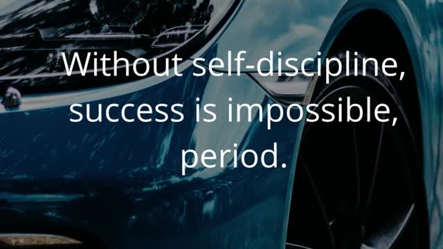 Self Discipline