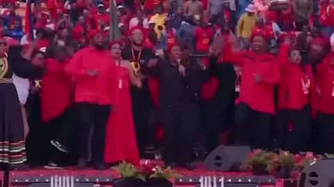 'Economic Freedom Fighters' of South Africa sing 'Kill the Boer ( Whites ), Kill the White farmer'