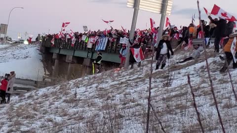 Freedom Convoy 2022. Nova Scotia, Canada!!