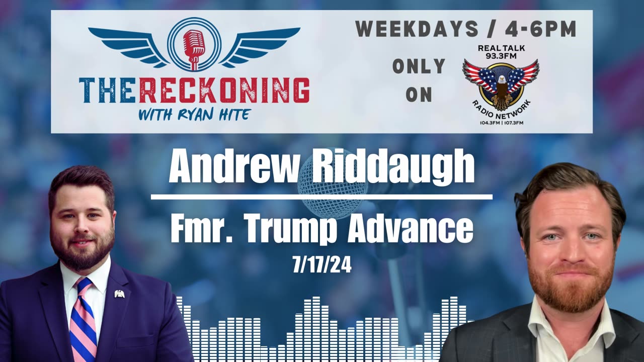 INTERVIEW: Andrew Riddaugh | Former Trump Advance — July 17, 2024 #TheReckoning