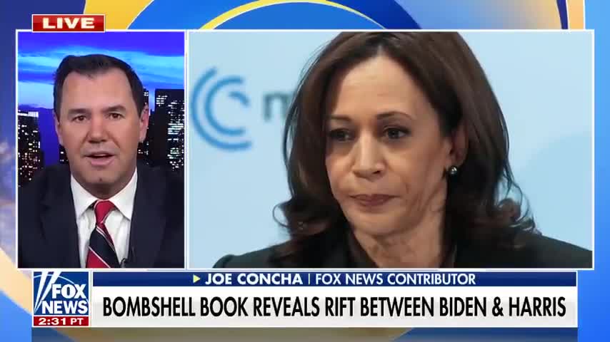 Bombshell book depicts rift between vp herris biden