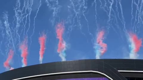 AF Thunderbirds flyover