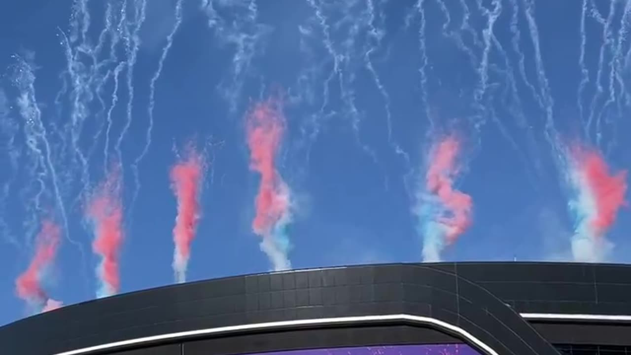 AF Thunderbirds flyover