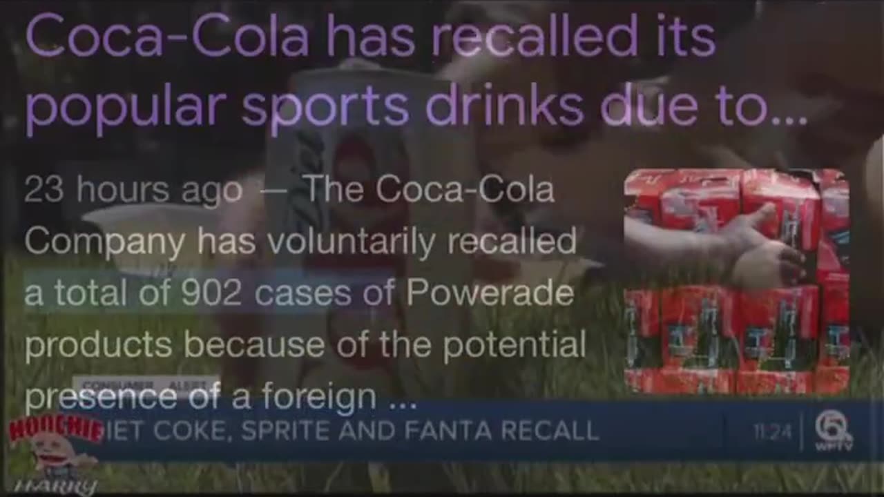 WHEN THE LAST TIME YOU DRANK DRANK COCA-COLA OR PEPSI PRODUCTS?