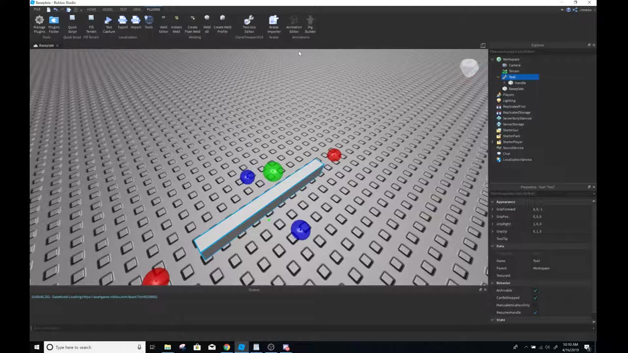 Roblox Studio: How to Animate Tools (Animation Priority)