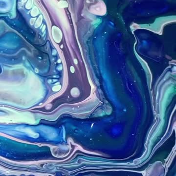 Marble wrecked crazy 8 pour