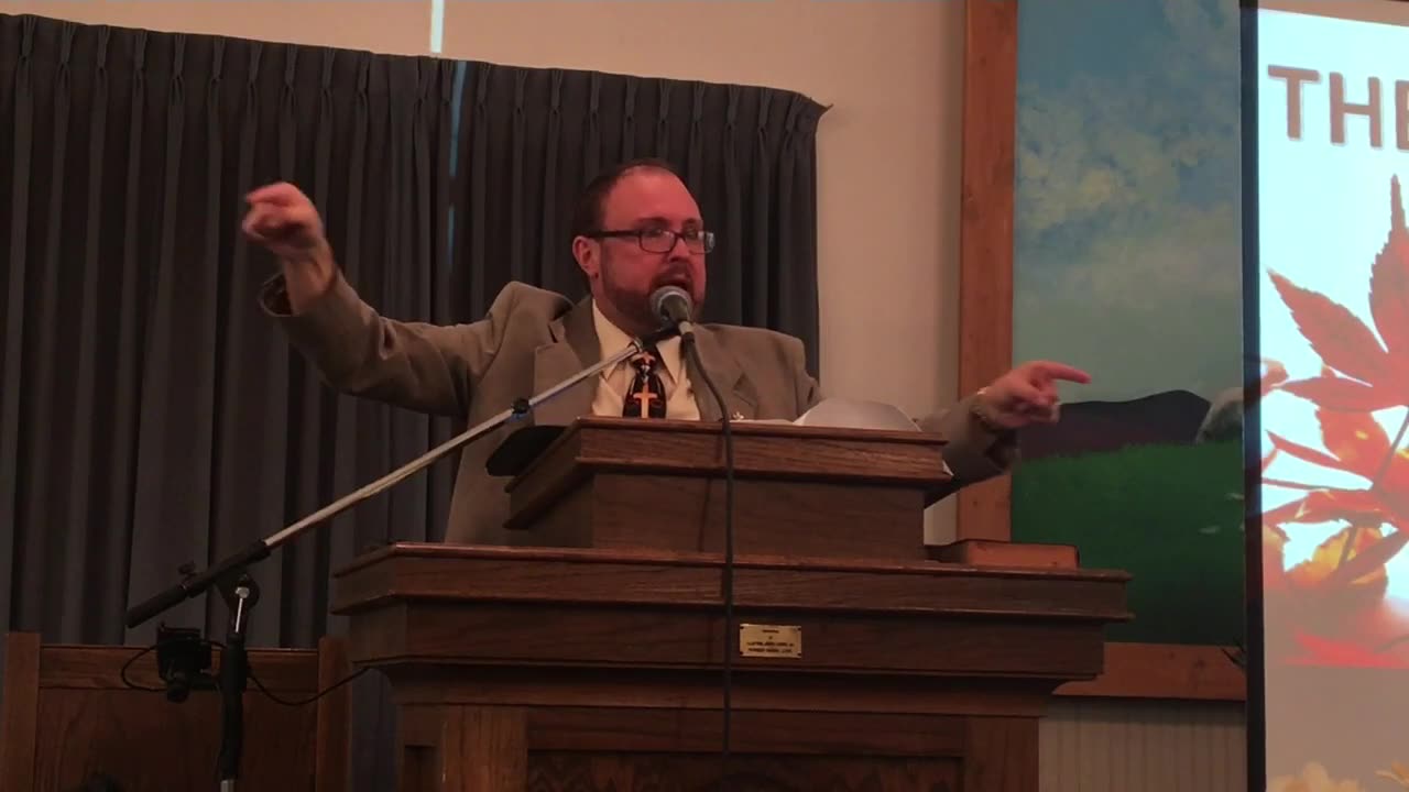 Pastor Gene Miller's sermon at Castleberry Baptist Church on October 1, 2023.