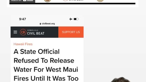 IMPORTANT TO SEE EVERY SIDE OF THE STORY ON THE HAWAIIAN FIRES