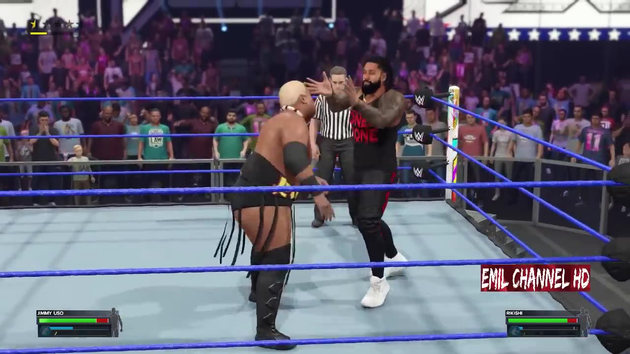 WWE 2K23 Gameplay Jimmy Uso Vs Rikishi