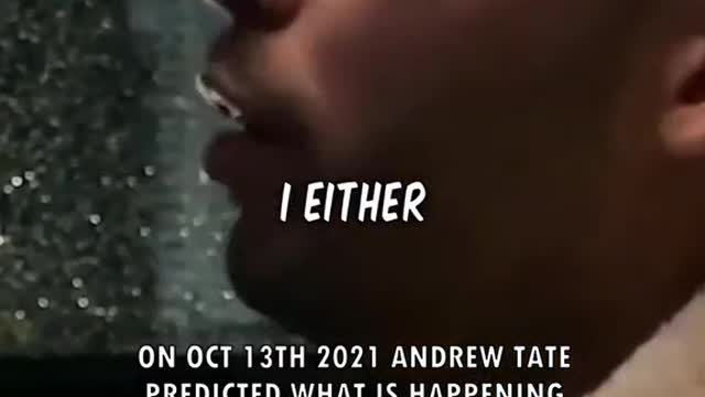 Andrew Tate Predicted it From the Beginning 👀😮