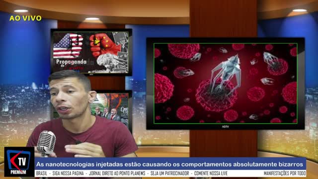 As nanotecnologias injetadas estão causando os comportamentos absolutamente bizarros