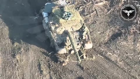 Russian Tank on the Move