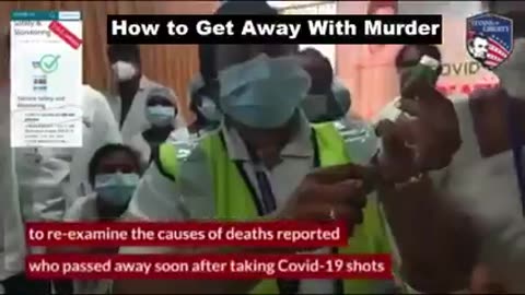 Mainstream TV- people hurt and dying shortly after getting vaccine.