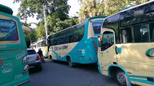 Paro de buses - Floridablanca