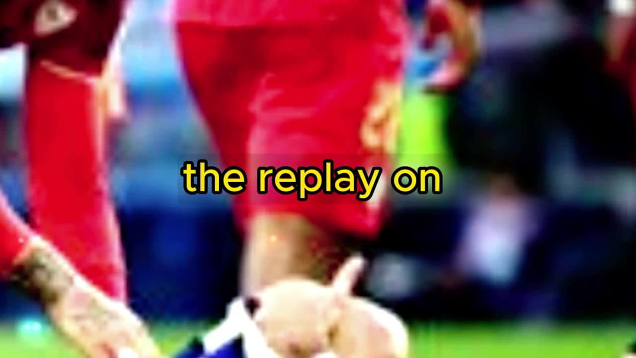 VAR Chaos Sergio Ramos' Yellow Card Turns Red Card!?