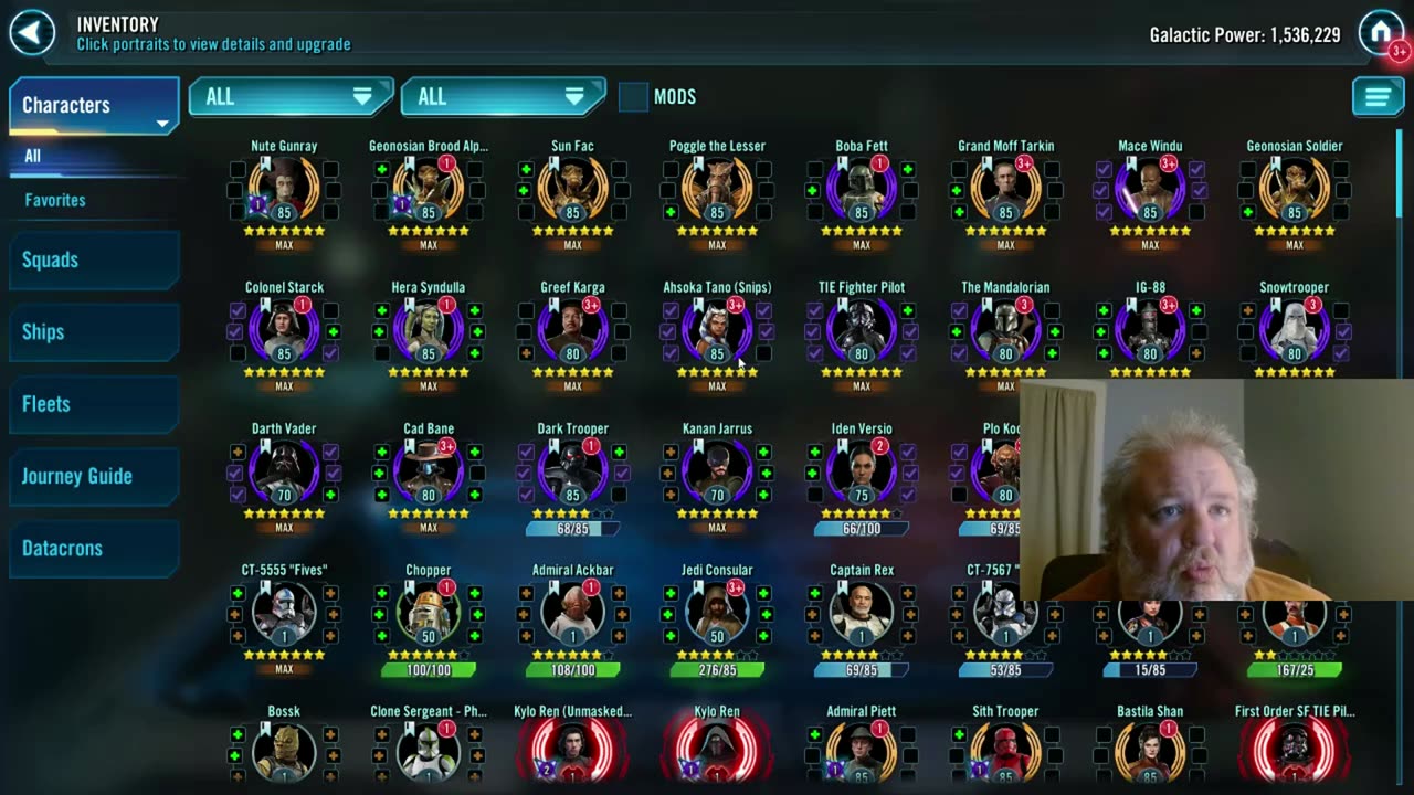 Star Wars Galaxy of Heroes - F2P November 7 24