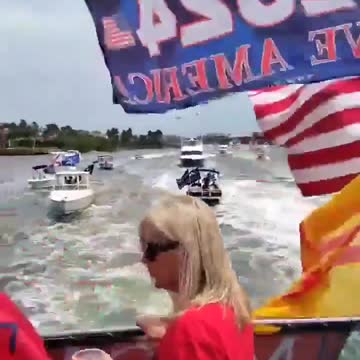 "MAGA Ain't Dead, Baby!" Trumpsters Host Massive MAGA Boat Parade in Florida