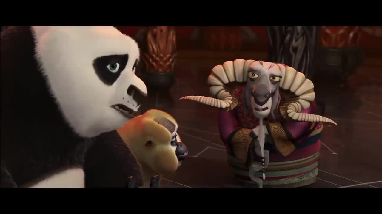 KUNG FU PANDA 2 Clips + Trailer - Part Two (2011) Jack Black-6