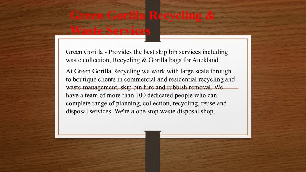 Skip Bin Hire, Waste Collection & Recycling Services Auckland