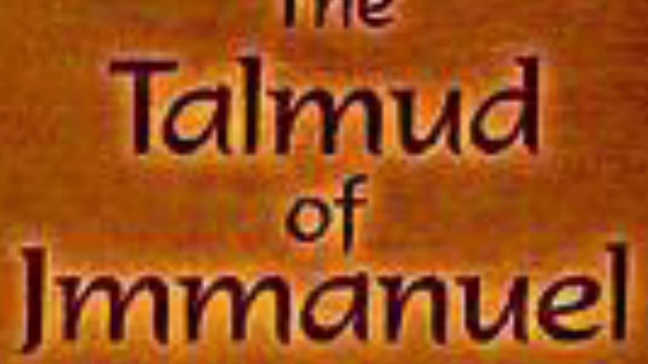 The Talmud of Jmmanuel Part 2 ( The real Jesus story )