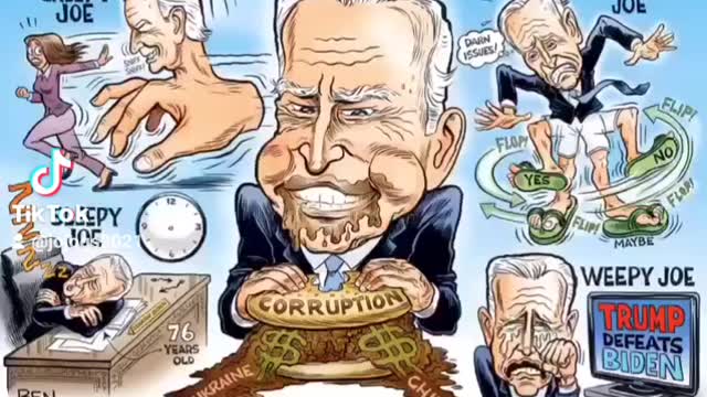 American politics corruption cartoon redpill