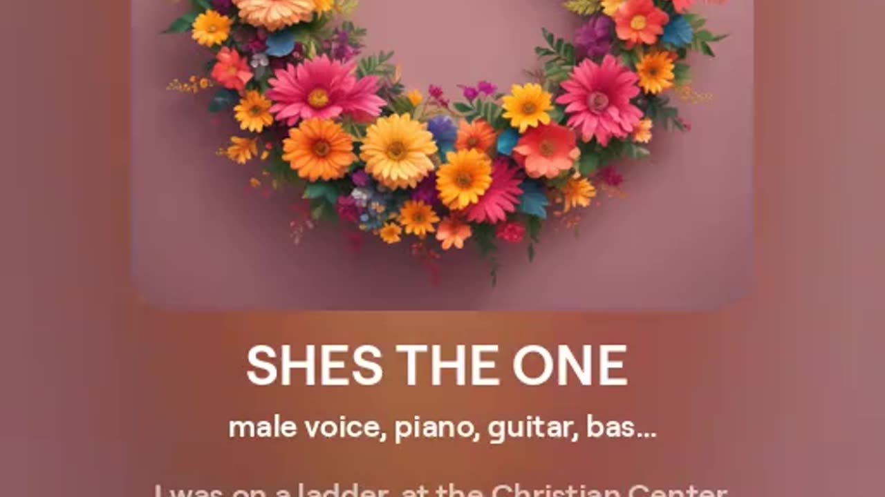 SHES THE ONE - song