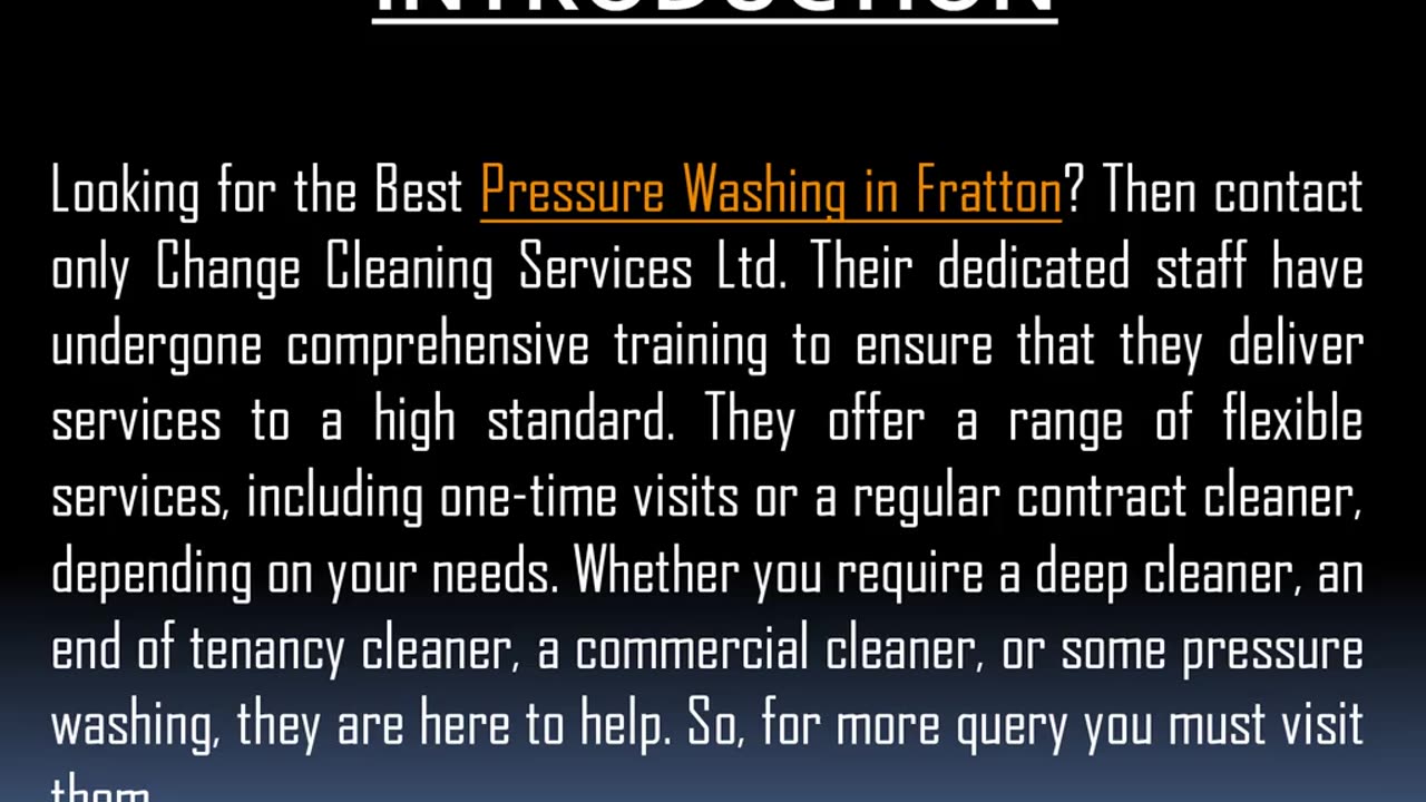 The Best Pressure Washing in Fratton