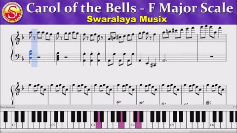 Carol Bells Keyboard / Piano Notation / Sheet Music