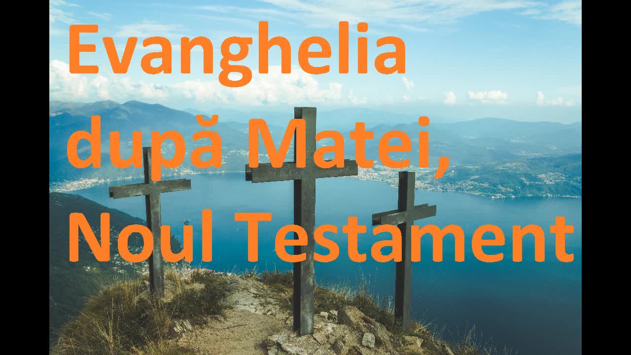 Evanghelia dupa Matei, Noul Testament, Biblia