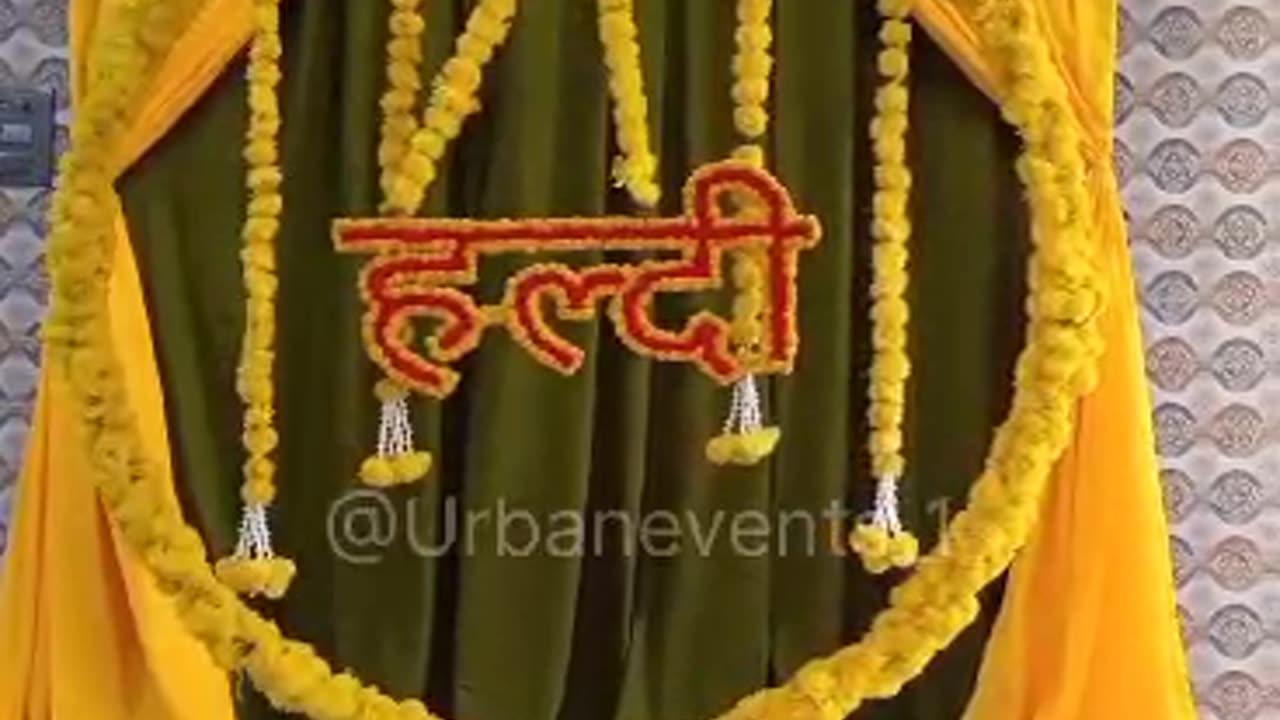 Haldi ceremony video