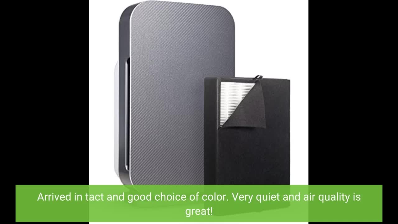 Alen FLEX Air Purifier, Quiet Air Flow for Large Rooms, 700 SqFt, Air Cleaner for Allergens, Du...