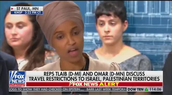 Omar — Israel Is Not An Ally