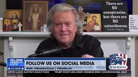 Bannon: "Rough Roman Justice" Coming For Outlets Like NBC, Washington Post, NYT