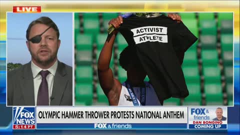 Dan Crenshaw BLASTS Olympic Hammer Thrower Over Attacks Against Flag