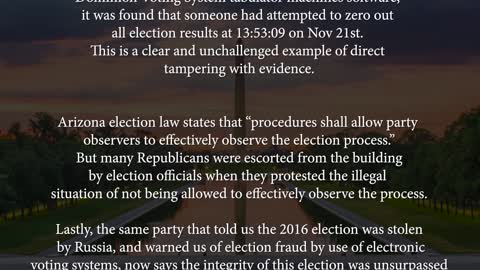 Here is the Evidence - 16 Minutes of Truth About the 2020 Election