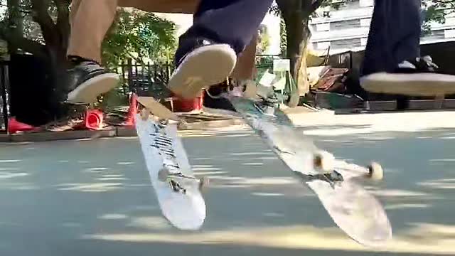 Skateboarding vibes