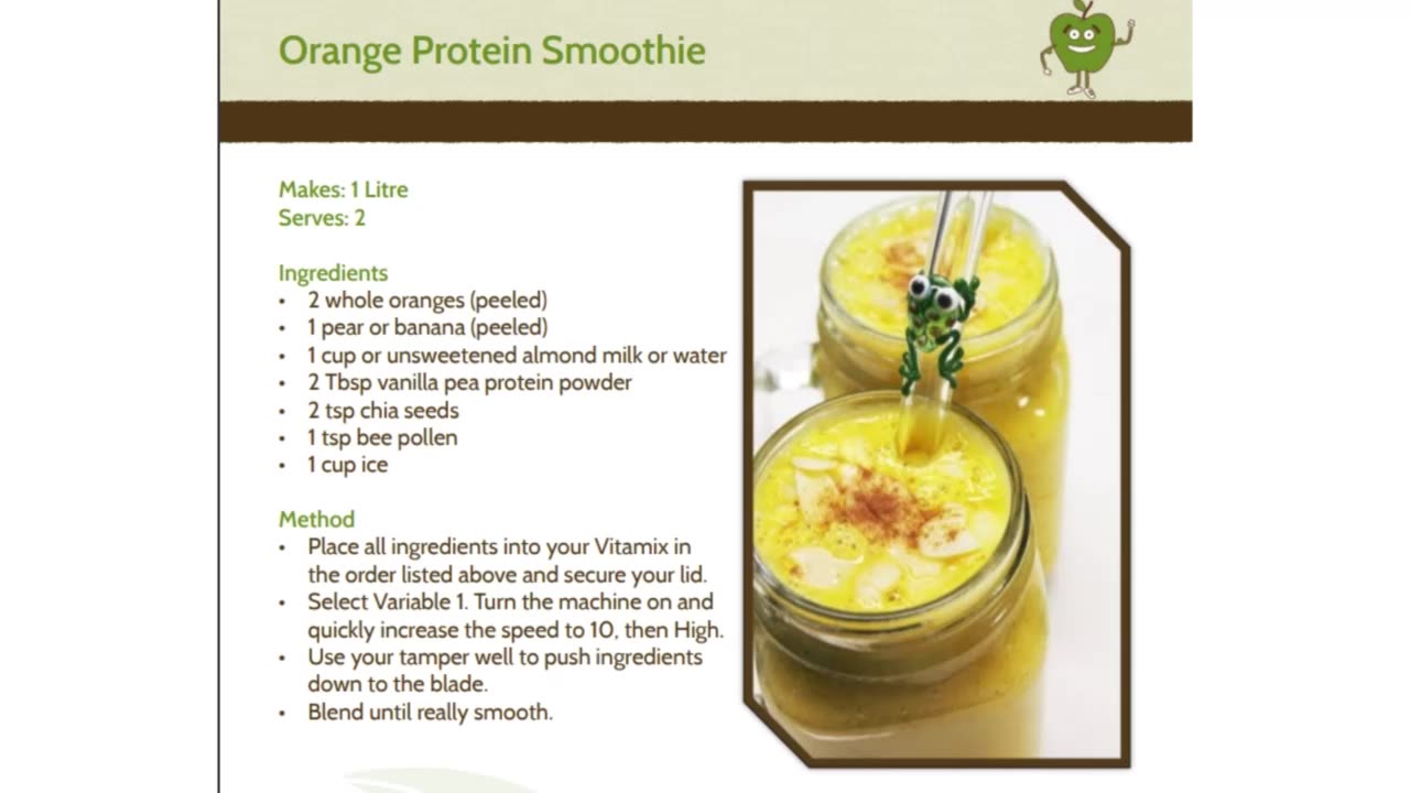 Orange Protein Smoothie