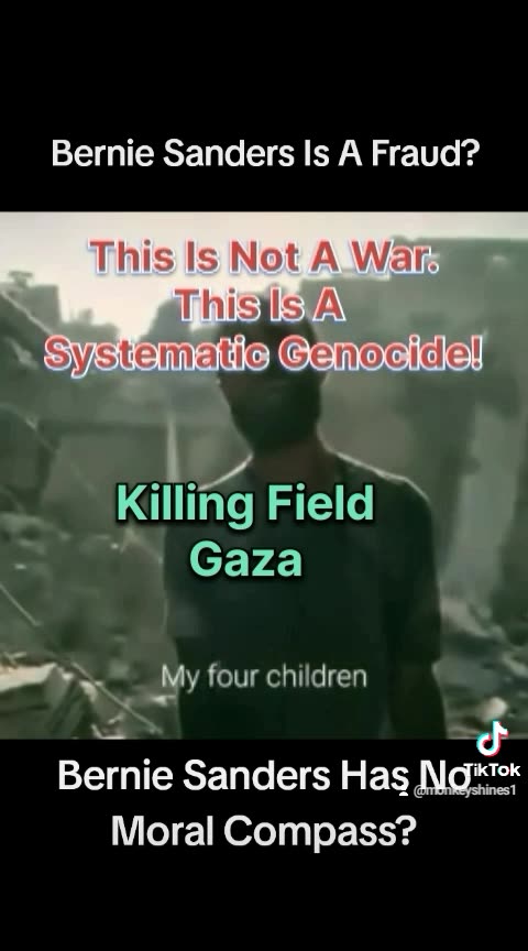 Bernie Sanders Doesn't Know The Meaning Of Genocide?