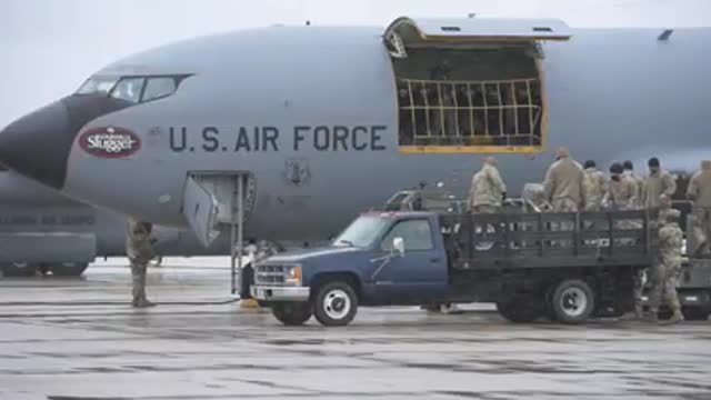 Illinois Army National Guard military police mobilize to Washington, D.C., Presidential inauguration