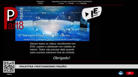 Palestra Cristianismo Pagão Part8..5 de 5 (Lecture Pagan Christianity Part8..5 of 5)