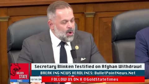 HEATED: Republican Lawmaker gets into SHOUTING MATCH with Blinken over Afghan Withdrawal!