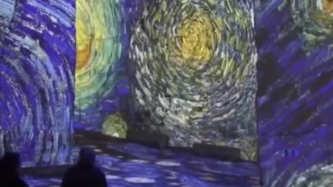A new way to display the art of Van Gogh