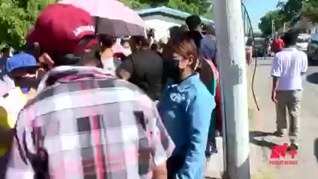 Relatives of a Honduran migrant girl request a humanitarian visa from the United States