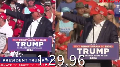 Chronological sequence of the assassination attempt on Trump, second by second, and Trump's escape