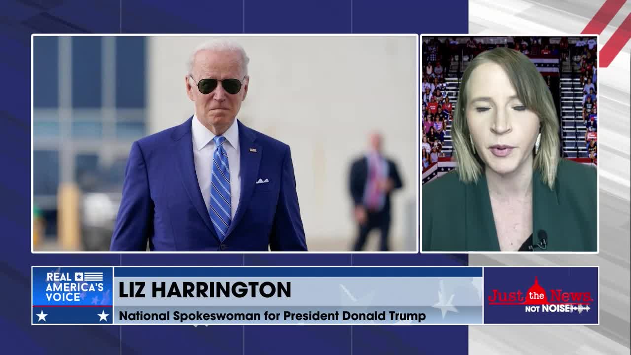 Biden's actions are "pathetic from someone who has zero courage", Liz Harrington