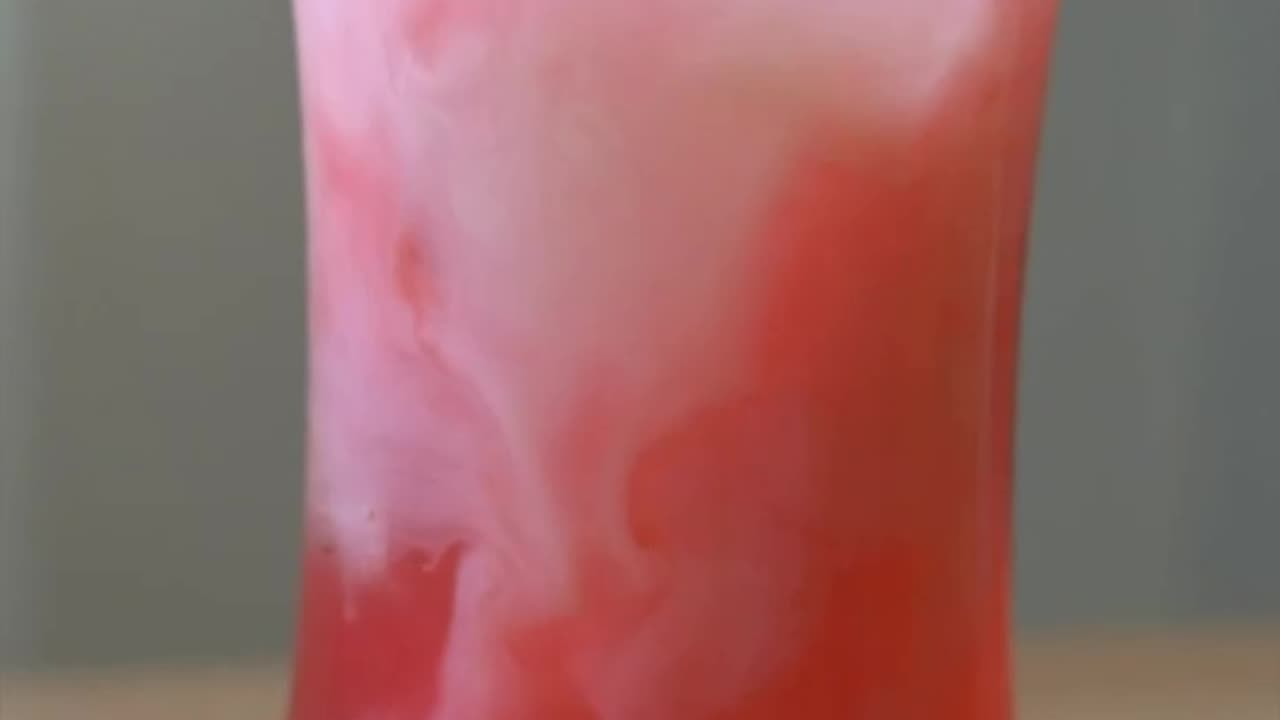 Creamy watermelon drink