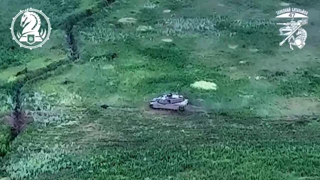 🇺🇦🇺🇸 M1A1 "Abrams" 47th OMBr with "Kontakt-1" works against enemy positions