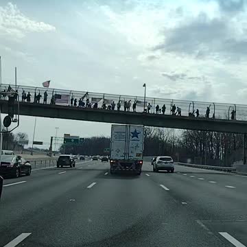 People's convoy overpass